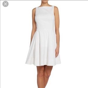 SOLD NWT Polo Ralph Lauren White V-Back Skater Dress
